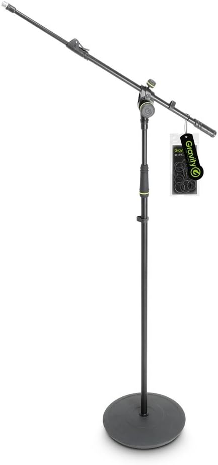Gravity GMS2322B Microphone Stand - Round Base, Boom