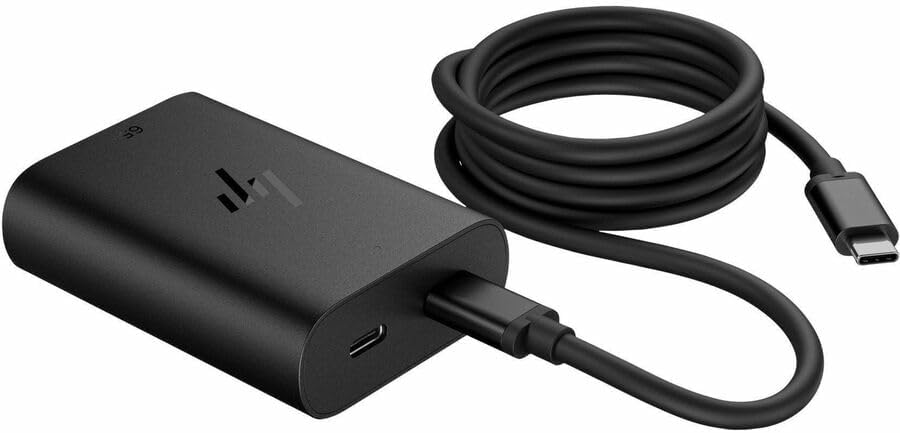 HP 600Q8AAABA 65W GaN USB-C Laptop Charger