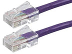 Monoprice 113240 Cat6 Ethernet Cable 1ft Purple