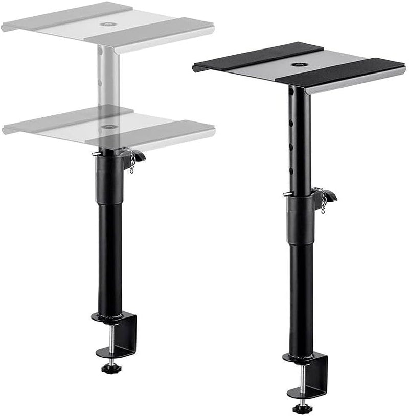 Monoprice 600024 Studio Monitor Stands Clamp-Mounted — main product image