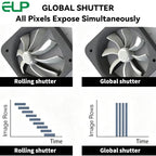 ELP Monochrome Global Shutter USB Camera with Manual Zoom
