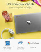 HP Chromebook x360 14a 2-in-1 Laptop - Pentium, 4GB RAM, 64GB eMMC (Renewed)