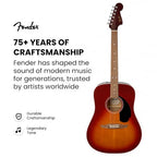 Fender California Debut Redondo Solid-Top Acoustic Guitar
