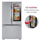 LG LFCC23596S 23 cu. ft. InstaView Counter-Depth Refrigerator