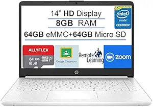 HP HP 14 LAPTOP Stream 14", Intel, 8GB RAM, 128GB Storage
