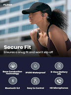 Filenor Bone Conduction Open-Ear Wireless Workout Headphones