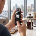 Dpofirs 4K Handheld Vlogging Camera with Anti-Shake