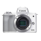 Canon 4729C004 EOS M50 Mark II EF-M 15-45mm White Kit