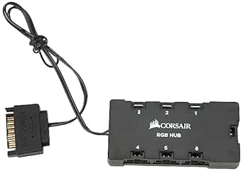 Corsair CO-8950020 RGB LED Fan Hub Controller - Black