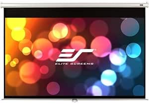 Elite Screens M120XWH2 Manual Pull Down Projector Screen — main product image