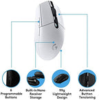 Logitech G305 Lightspeed Wireless Gaming Mouse (Renewed)