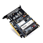 TukeSM PCIe 4.0 x16 Quad NVMe M.2 Adapter Card