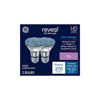 GE 33127 Reveal 35W PAR20 Halogen Light Bulbs (2-Pack)