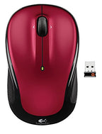 Logitech M325 Red Wireless Mouse Renewed