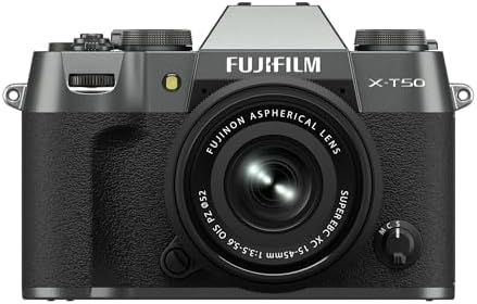 Fujifilm 16828959 X-T50 15-45mm Lens Kit Bundle