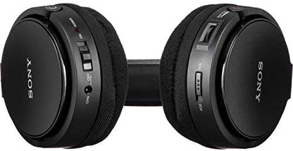 Sony MDR-RF912RKCR Wireless TV Headphones Noise Reduction Renewed