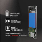 NJJOWRQ Mini Magnetic Body Camera with Night Vision