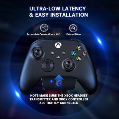 RYR Captain 560 Low-Latency Wireless Gaming Headset