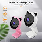 DDYYDS 1080p Plug-and-Play Webcam with Built-in Microphone