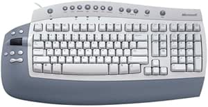 Microsoft E17-00111 Office Keyboard Ergonomic Design