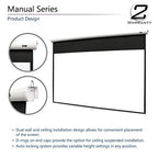 Elite Screens M99NWS1 99-Inch Manual Projector Screen