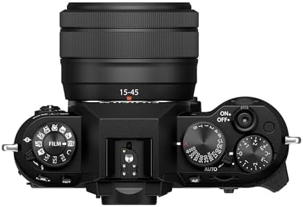 Fujifilm 16828777 X-T50 15-45mm Lens Bundle - Black