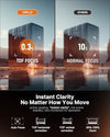VOPLLS Smart Portable Projector with TOF Autofocus and WiFi 6