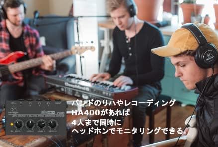 Behringer HA400 MicroAMP 4-Channel Headphone Amplifier