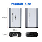 F FENVI USB-C 10Gbps Multi-Gigabit Ethernet Adapter