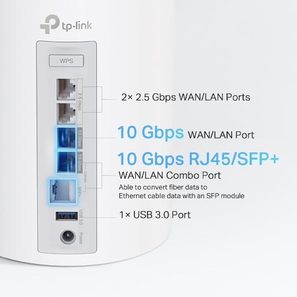 TP-Link WiFi 7 Mesh System Deco BE95 BE33000 Whole Home 3-Pack