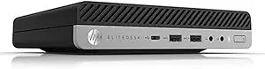 HP EliteDesk 800 G3 Mini i5 Desktop PC (Renewed)