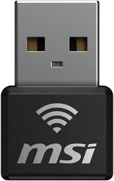 MSI AX1800 Nano WiFi USB Adapter WiFi 6