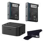 Insta360 X3 Battery & Fast Charge Hub Bundle - 2 Batteries