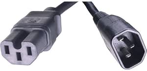 HP J9943A 2.5M C15 to C14 Power Cord — main product image