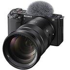 Sony E20SNILCZVE10BX6 ZV-E10 Vlog Camera with 18-105mm Lens Bundle