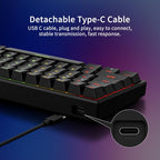 Newmen GM682 60% Wired Mechanical Gaming Keyboard