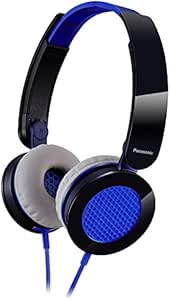 Panasonic RPHXS200EA On-Ear Headphones - Blue — main product image