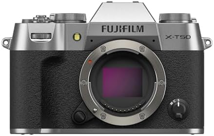 Fujifilm 16828313 X-T50 Silver Mirrorless Camera Bundle