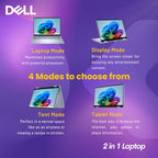 Dell 16 Plus 2-in-1 Convertible Touchscreen Laptop