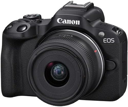 Canon CC-R501845-1292025 EOS R50 Mirrorless Camera 18-45mm Lens Kit