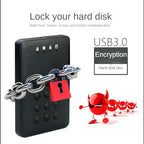 Generic Encrypted 2.5-Inch Hard Drive Enclosure with PIN Lock
