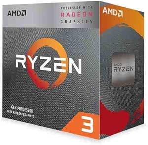 AMD Ryzen 3 3200G Quad-Core Desktop Processor Radeon Graphics — main product image