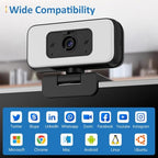 Majiphi 2K Streaming Webcam with Smart Control Buttons