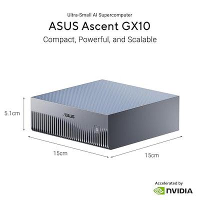 ASUS Ascent GX10 GB10 AI Supercomputer Desktop