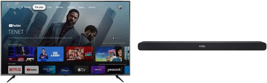 TCL 75S446 75" 4K UHD Google TV Dolby Atmos Soundbar