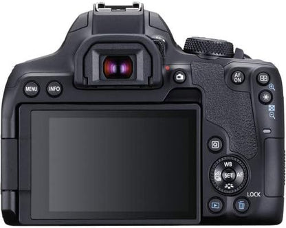 Canon EOS T8i Rebel DSLR 18-55mm Lens Bundle