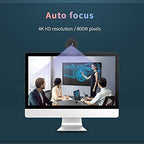 DDYYDS C180 4K Autofocus Webcam with Built-In Microphone
