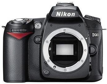 Nikon 25446 D90 DX-Format CMOS DSLR Camera (Body Only) Renewed