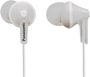 Panasonic RP-HJE125-W White Wired Earphones — main product image