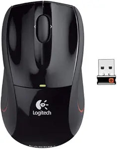 Logitech M505 Black Wireless Laser Mouse — main product image